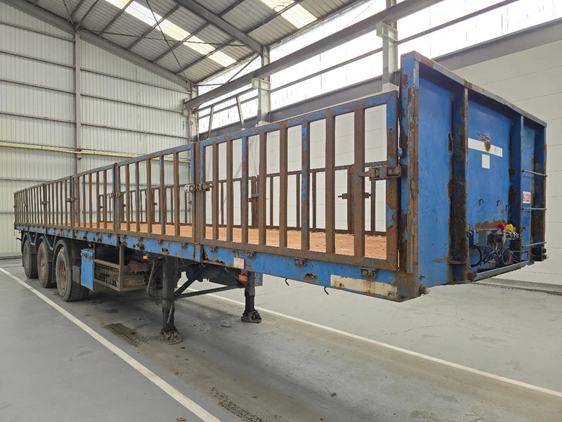 Pacton TPD 342 / 2x STUURAS - Бордово полуремарке/ Платформа: снимка 4 Pacton TPD 342 / 2x STUURAS - Бордово полуремарке/ Платформа: снимка 4