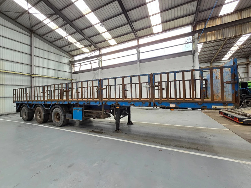 Pacton TPD 342 / 2x STUURAS - Бордово полуремарке/ Платформа: снимка 2 Pacton TPD 342 / 2x STUURAS - Бордово полуремарке/ Платформа: снимка 2