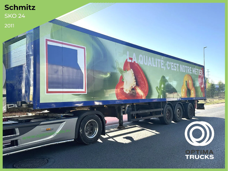Schmitz Cargobull SKO 24 - Затворена каросерия полуремарке: снимка 1 Schmitz Cargobull SKO 24 - Затворена каросерия полуремарке: снимка 1