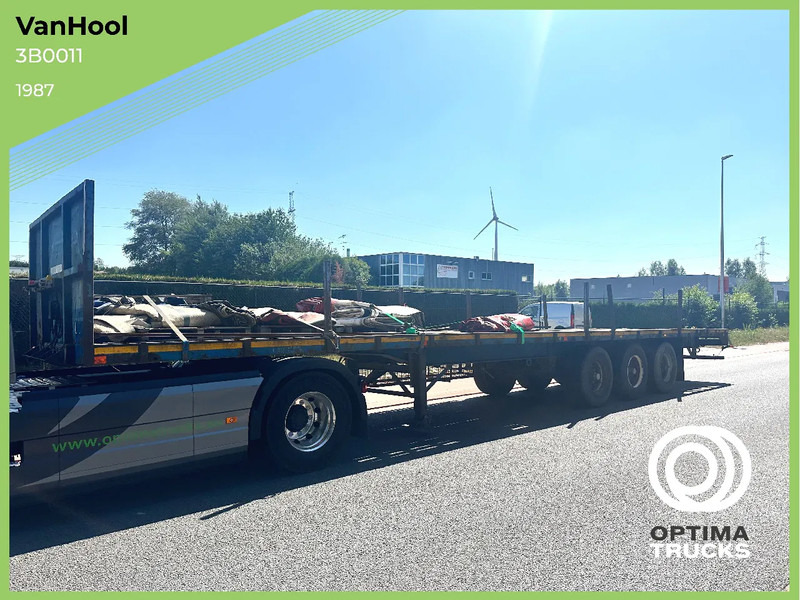Van Hool 3B0011 - С плъзгащ под полуремарке: снимка 1 Van Hool 3B0011 - С плъзгащ под полуремарке: снимка 1