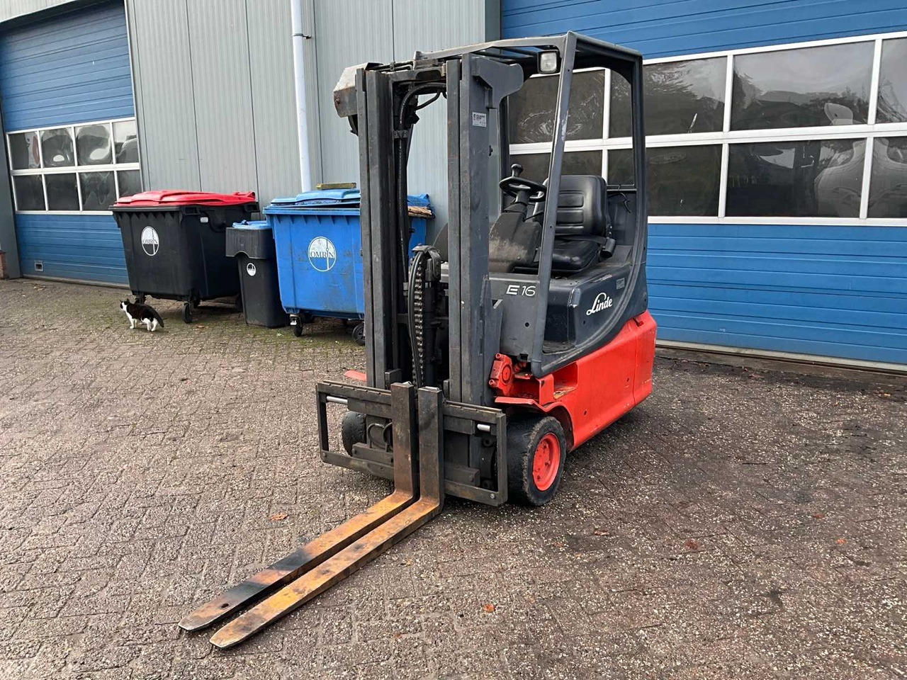 1996 LINDE E16 FORKLIFT - Мотокар: снимка 1 1996 LINDE E16 FORKLIFT - Мотокар: снимка 1