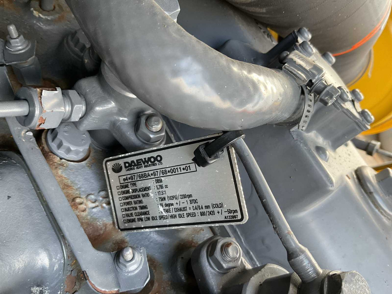 Мотокар 2000 DOOSAN D 70 S-2 FORKLIFT: снимка 13