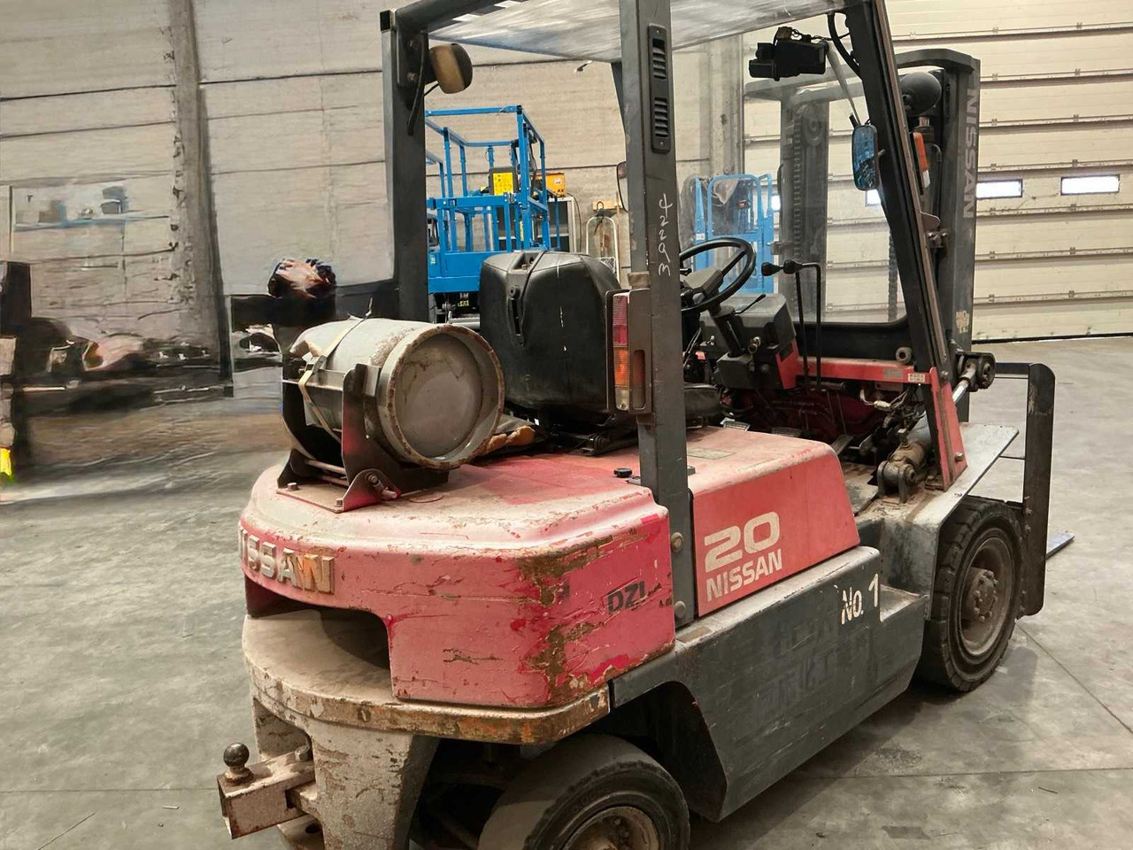 2000 NISSAN PJ02 FORKLIFT - Мотокар: снимка 5 2000 NISSAN PJ02 FORKLIFT - Мотокар: снимка 5