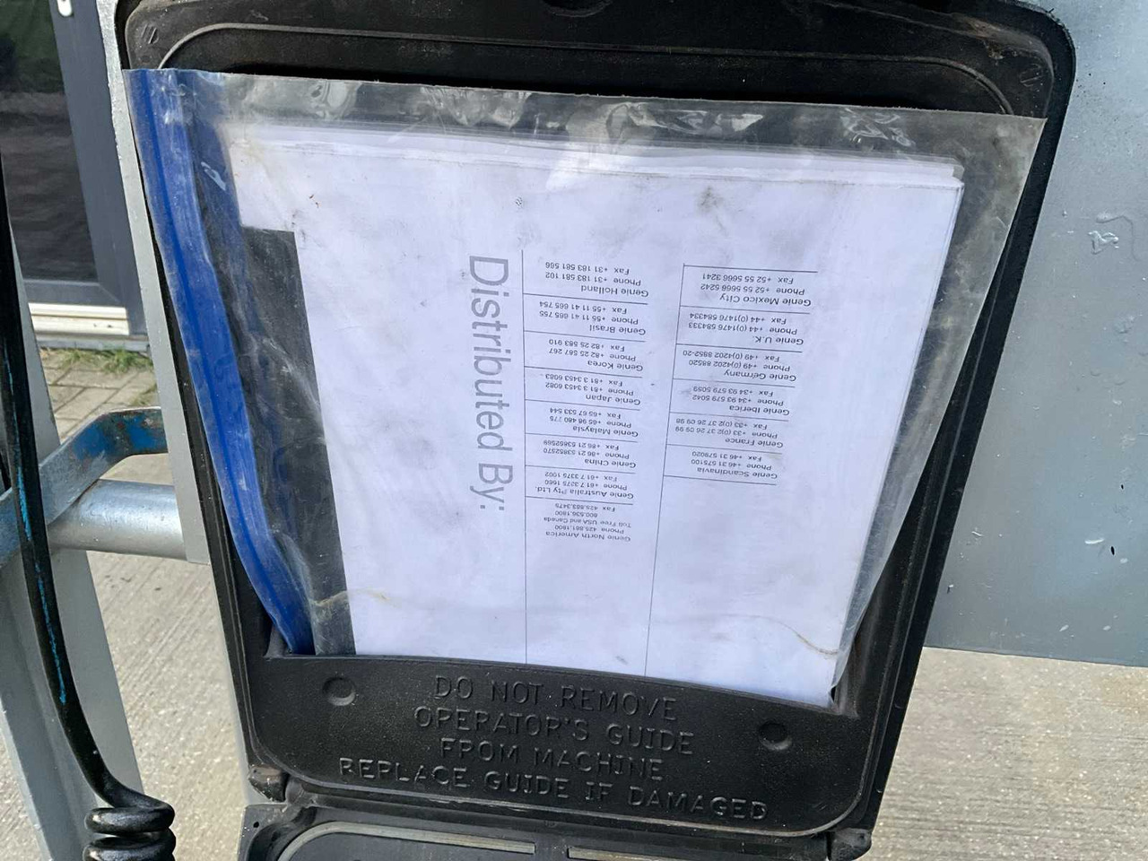 Работна площадка 2005 GENIE GR-15 AERIAL PLATFORM: снимка 10