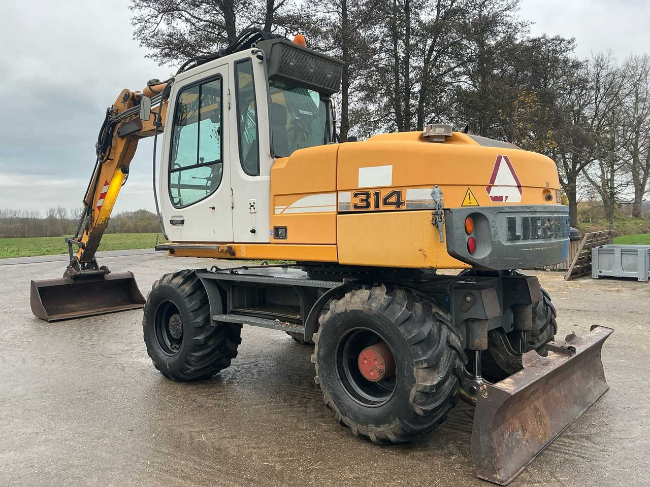 2007 LIEBHERR A314 LITRONIC WHEELED EXCAVATOR - Колесен багер: снимка 3 2007 LIEBHERR A314 LITRONIC WHEELED EXCAVATOR - Колесен багер: снимка 3