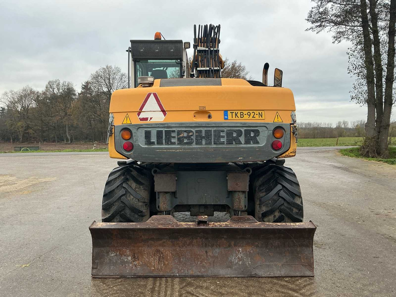 2007 LIEBHERR A314 LITRONIC WHEELED EXCAVATOR - Колесен багер: снимка 4 2007 LIEBHERR A314 LITRONIC WHEELED EXCAVATOR - Колесен багер: снимка 4