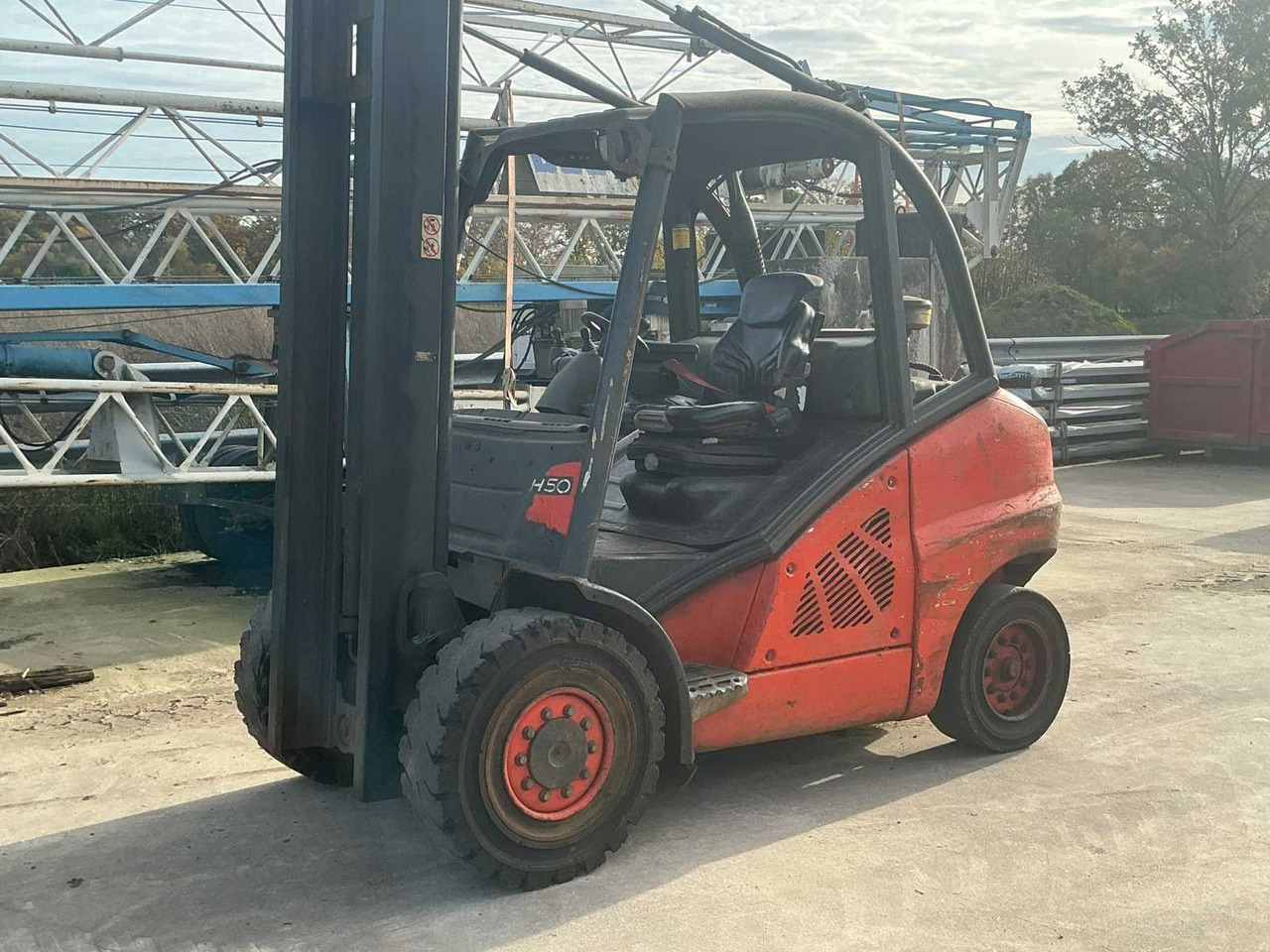 Мотокар 2009 LINDE H50D FORKLIFT: снимка 7 Мотокар 2009 LINDE H50D FORKLIFT: снимка 7