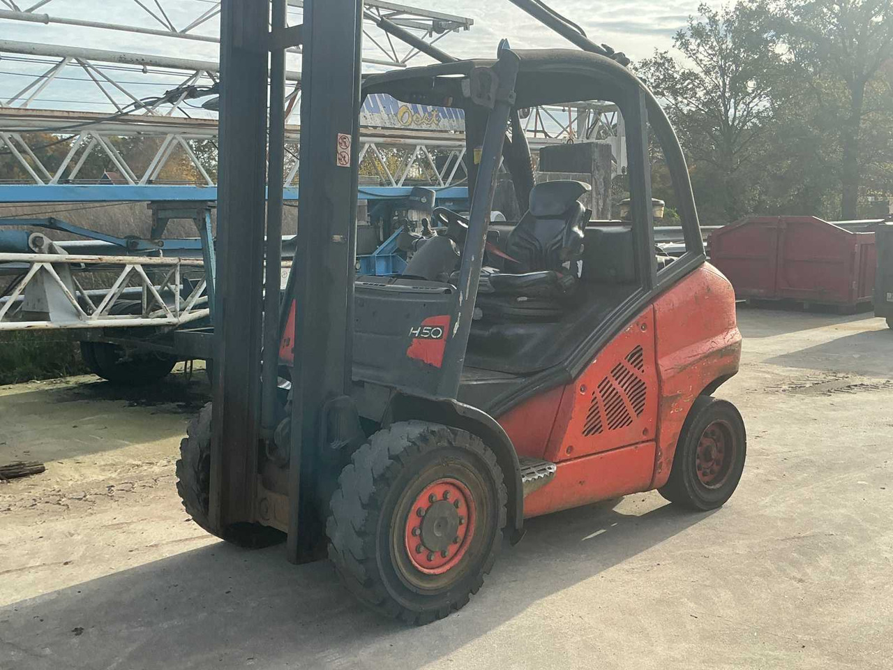 Мотокар 2009 LINDE H50D FORKLIFT: снимка 8 Мотокар 2009 LINDE H50D FORKLIFT: снимка 8