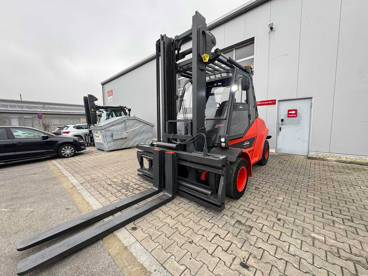 2016 LINDE H80D-900 H80 8,000KG DIESEL FORKLIFT FORKLIFT 3+4TH VALVE ZVG+SS 5,446 HOURS. - Мотокар: снимка 2 2016 LINDE H80D-900 H80 8,000KG DIESEL FORKLIFT FORKLIFT 3+4TH VALVE ZVG+SS 5,446 HOURS. - Мотокар: снимка 2