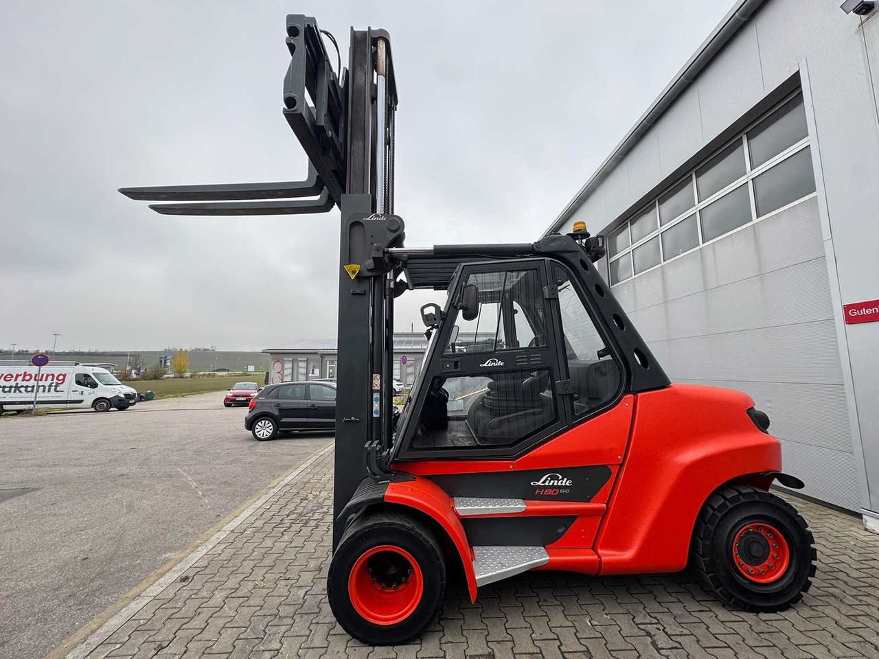 2016 LINDE H80D-900 H80 8,000KG DIESEL FORKLIFT FORKLIFT 3+4TH VALVE ZVG+SS 5,446 HOURS. - Мотокар: снимка 5 2016 LINDE H80D-900 H80 8,000KG DIESEL FORKLIFT FORKLIFT 3+4TH VALVE ZVG+SS 5,446 HOURS. - Мотокар: снимка 5