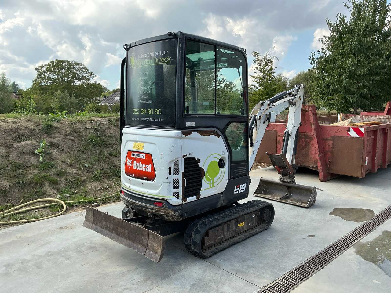 2018 BOBCAT E19 MINI EXCAVATOR - Мини багер: снимка 4 2018 BOBCAT E19 MINI EXCAVATOR - Мини багер: снимка 4