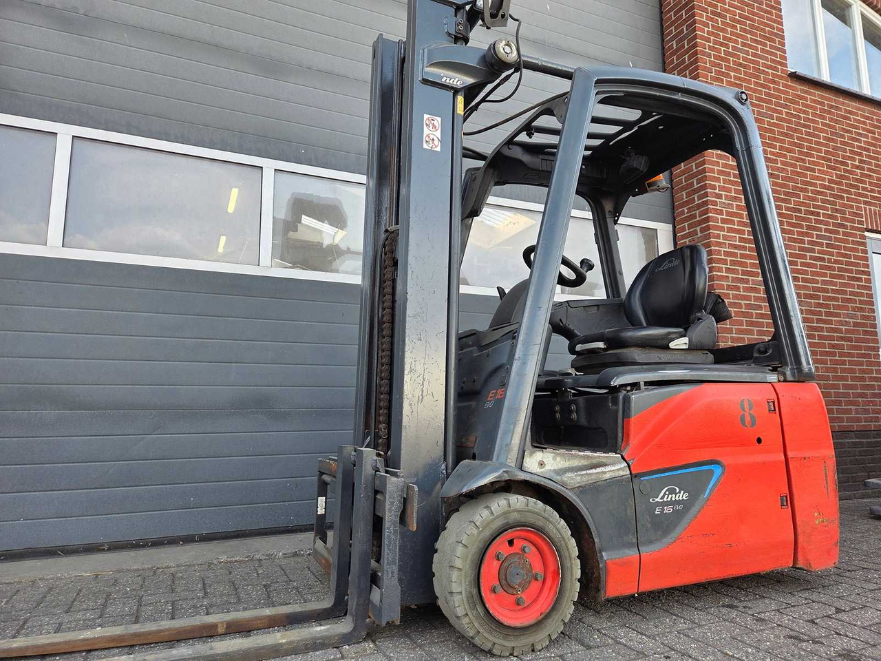 2018 LINDE E16C-02 BATTERY 2024 FORKLIFT - Мотокар: снимка 1 2018 LINDE E16C-02 BATTERY 2024 FORKLIFT - Мотокар: снимка 1