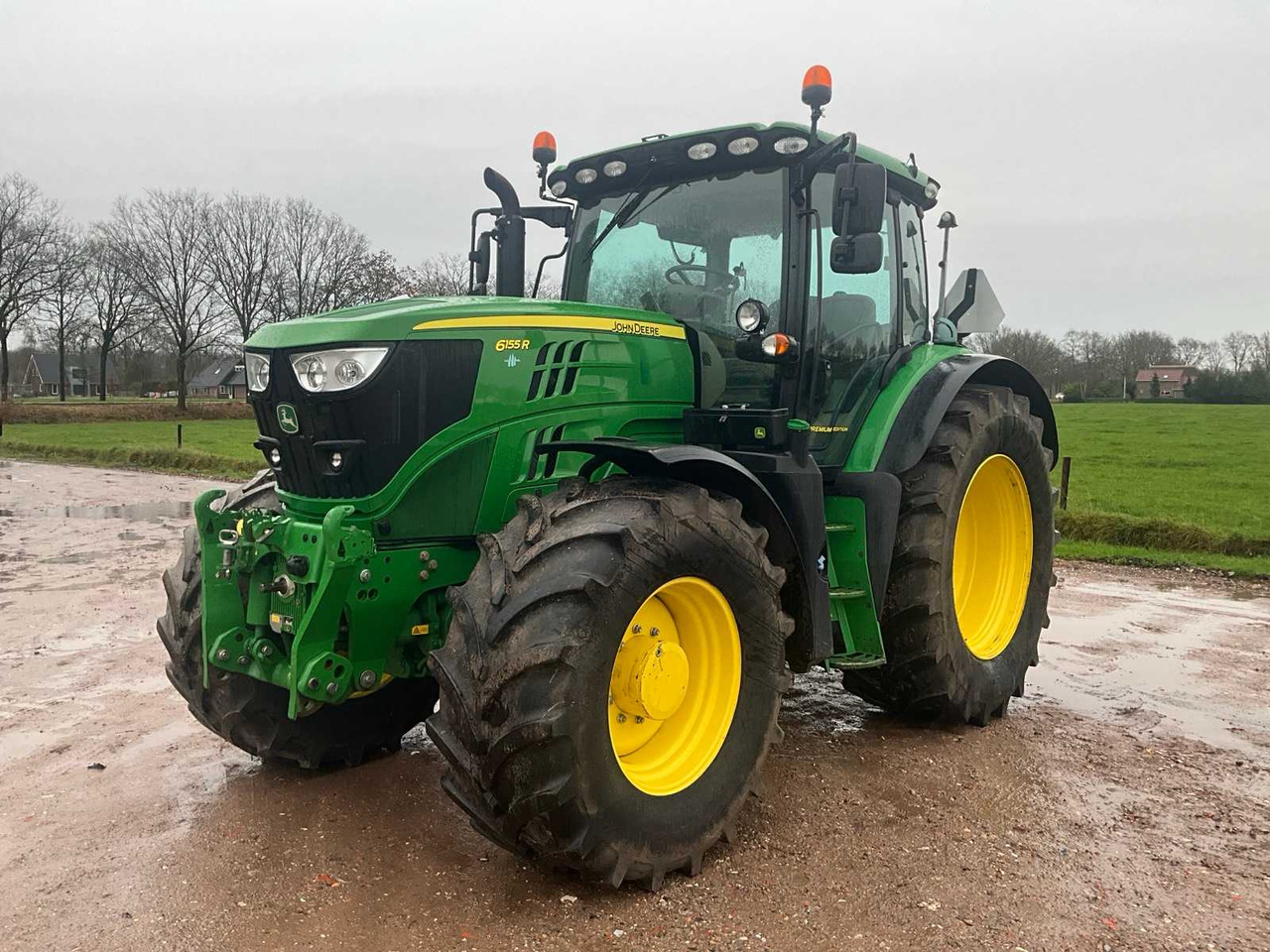 2019 JOHN DEERE 6155R AUTOPOWER FOUR WHEEL DRIVE FARM TRACTOR - Трактор: снимка 1 2019 JOHN DEERE 6155R AUTOPOWER FOUR WHEEL DRIVE FARM TRACTOR - Трактор: снимка 1