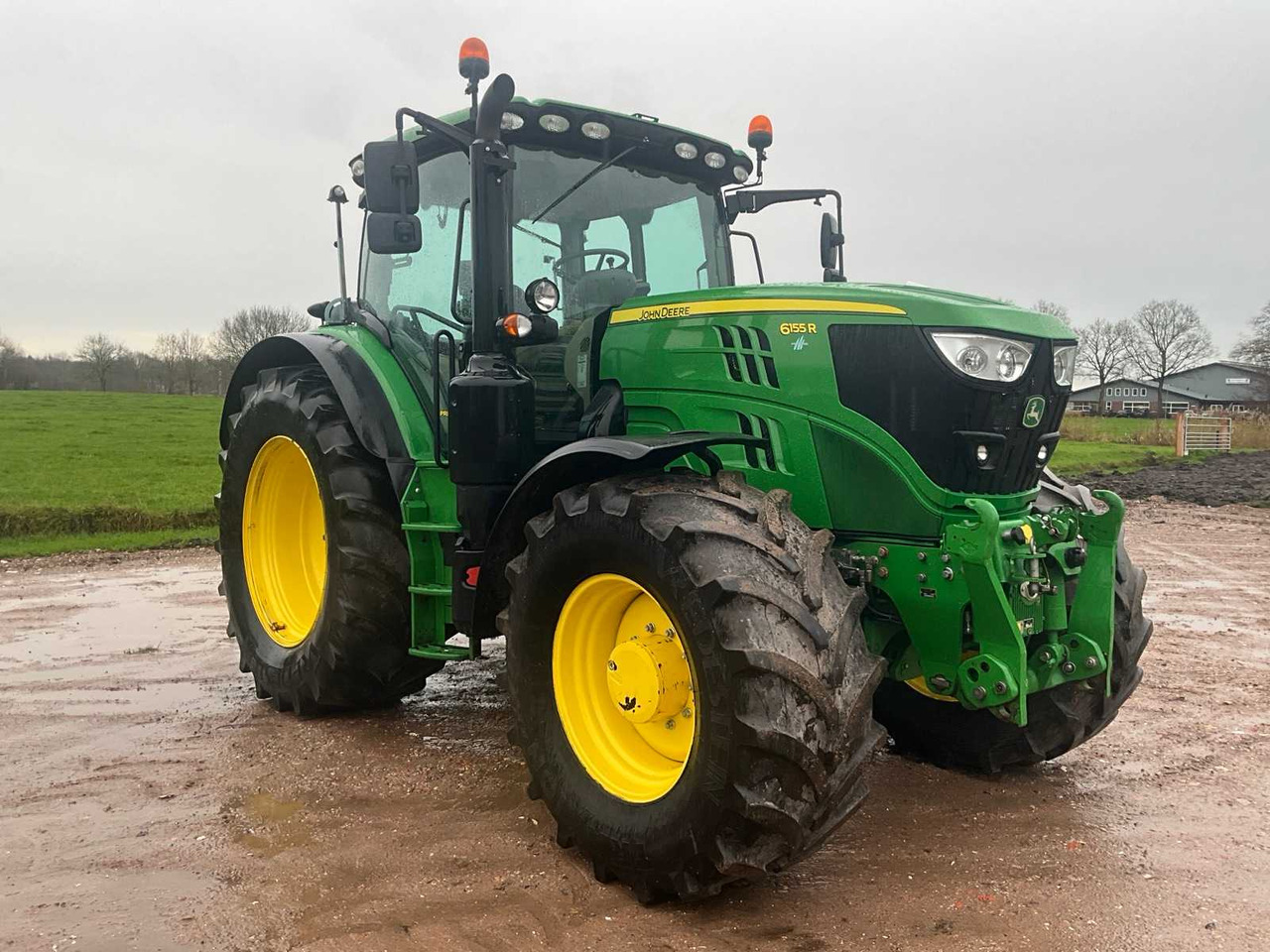 2019 JOHN DEERE 6155R AUTOPOWER FOUR WHEEL DRIVE FARM TRACTOR - Трактор: снимка 4 2019 JOHN DEERE 6155R AUTOPOWER FOUR WHEEL DRIVE FARM TRACTOR - Трактор: снимка 4