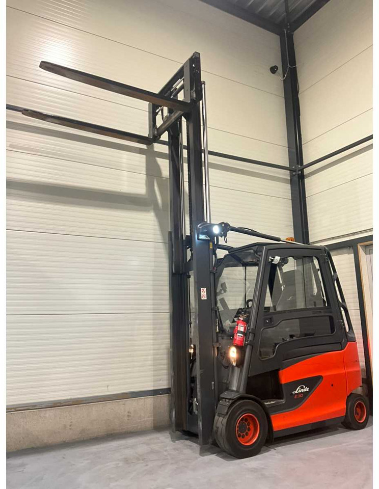 Мотокар 2019 LINDE E30HL-01/600 3000KG SPOON ADJUSTER BATTERY 2023 FORKLIFT: снимка 6
