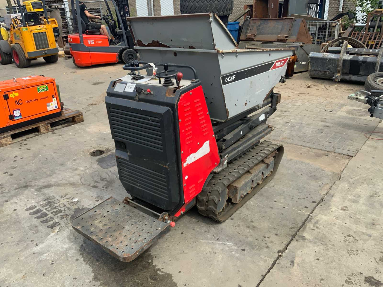 2020 C&F T85 HT TRAKER TRACKED DUMPER - Мини самосвал: снимка 4 2020 C&F T85 HT TRAKER TRACKED DUMPER - Мини самосвал: снимка 4