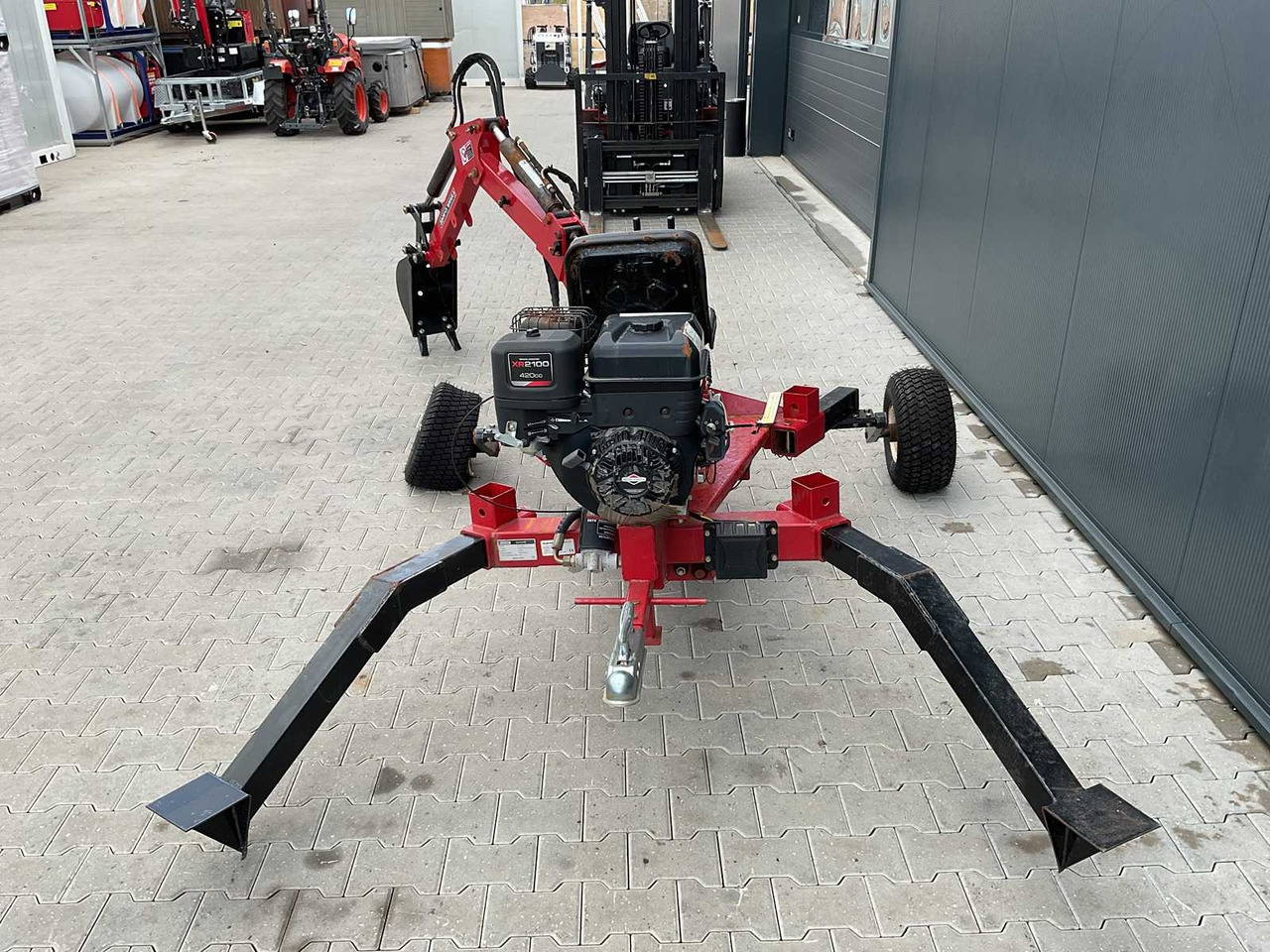 2021 EXCAVATOR WITH HITCH BACKHOE LOADER - Мини багер: снимка 4 2021 EXCAVATOR WITH HITCH BACKHOE LOADER - Мини багер: снимка 4