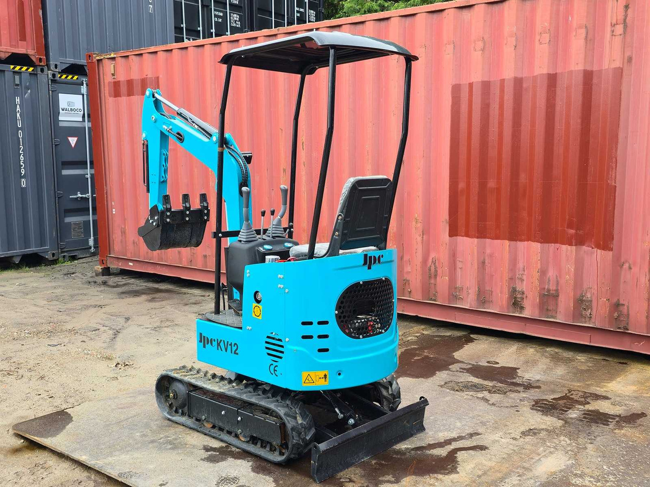 2025 - JPC - KV12 - BLUE - MINI EXCAVATOR - Мини багер: снимка 3 2025 - JPC - KV12 - BLUE - MINI EXCAVATOR - Мини багер: снимка 3