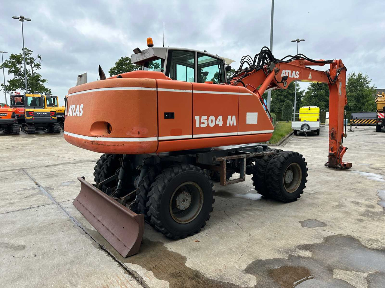 Atlas 1504M - Колесен багер: снимка 4 Atlas 1504M - Колесен багер: снимка 4