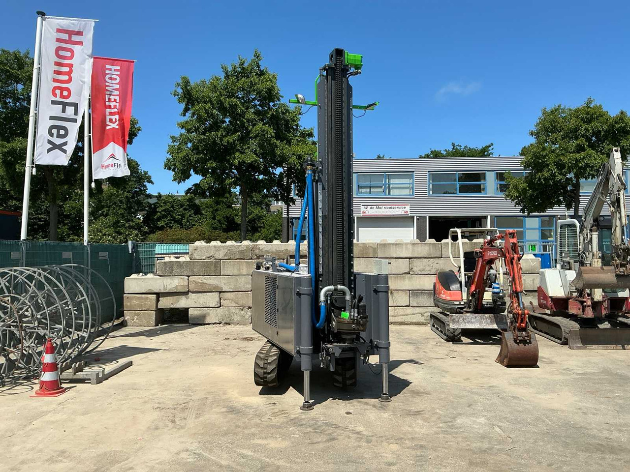 Auger rig with augers - Свредел за Селскостопанска техника: снимка 2 Auger rig with augers - Свредел за Селскостопанска техника: снимка 2