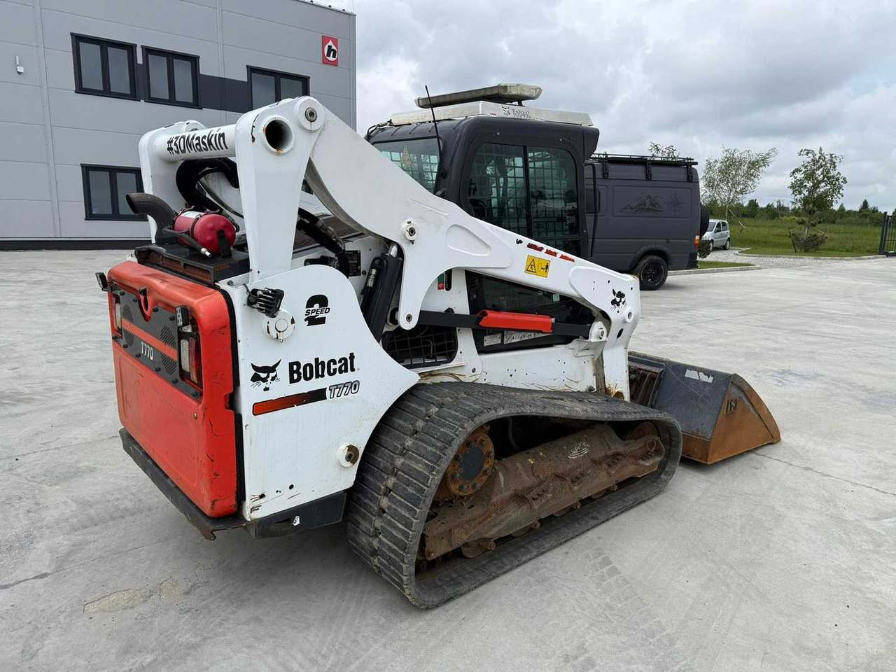 Мини верижен товарач BOBCAT T770 TRACK LOADER: снимка 7