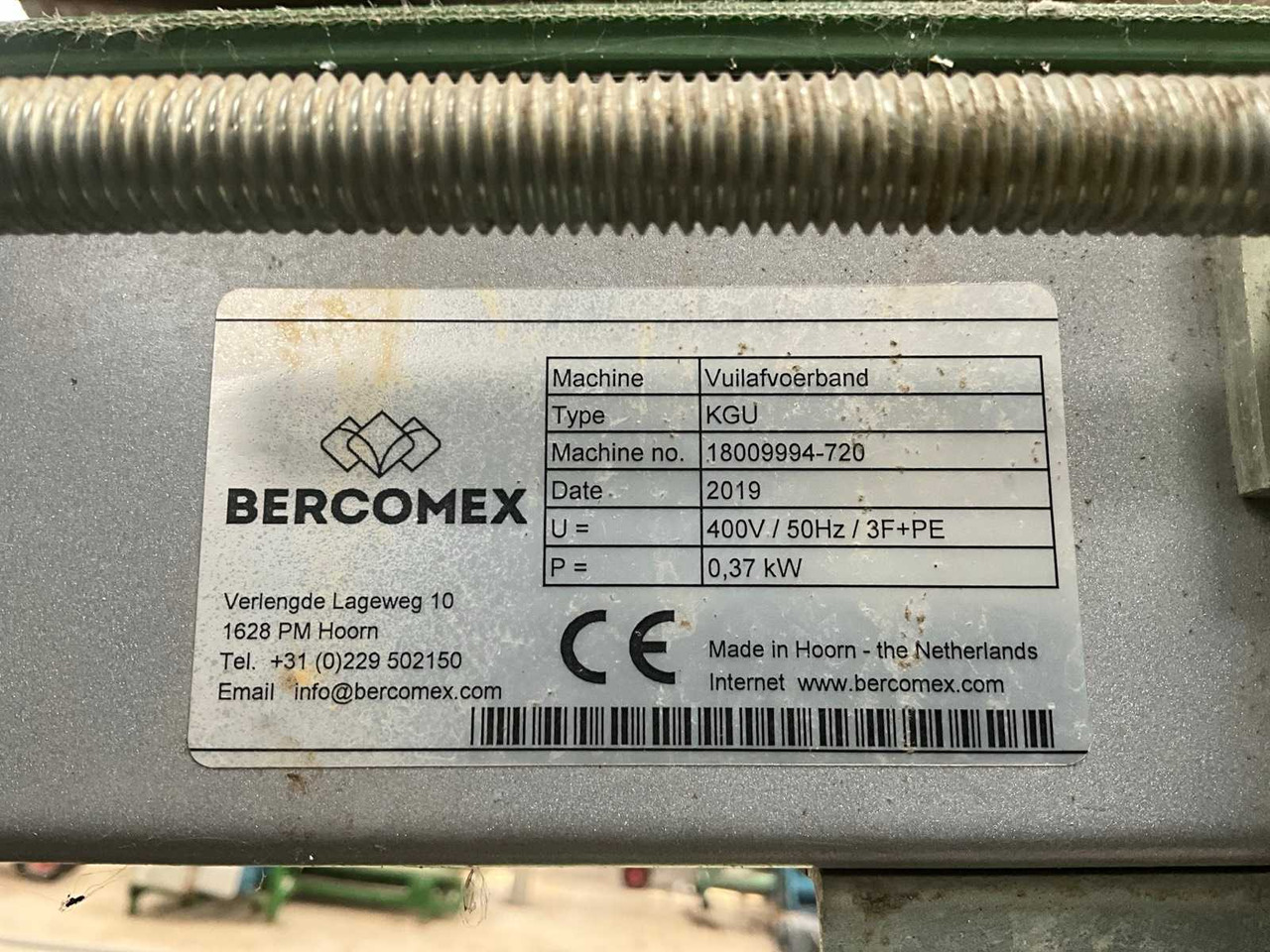 Bercomex KGU - Лентов транспортьор: снимка 5 Bercomex KGU - Лентов транспортьор: снимка 5