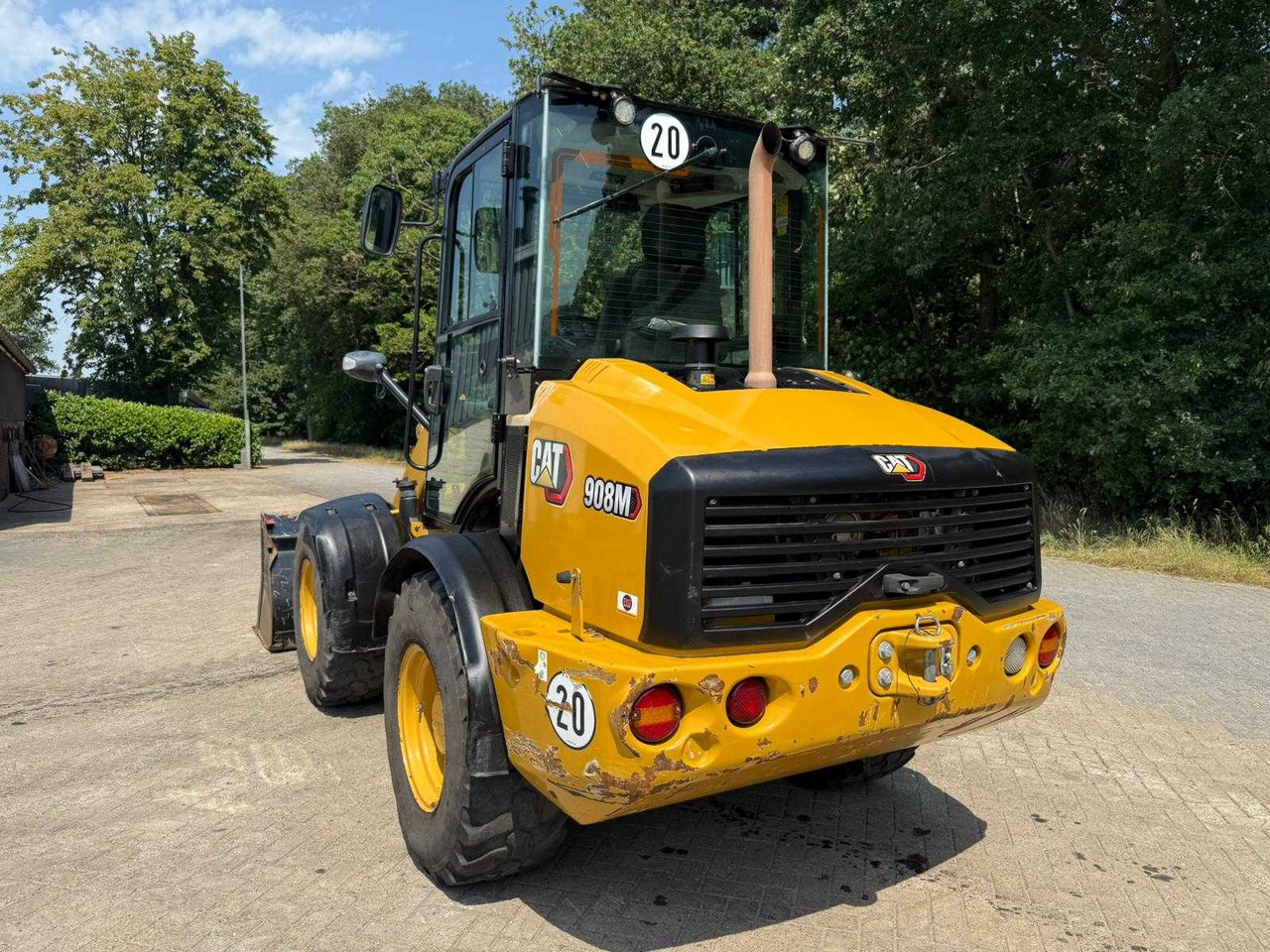 CAT 908M - Колесен товарач: снимка 2 CAT 908M - Колесен товарач: снимка 2