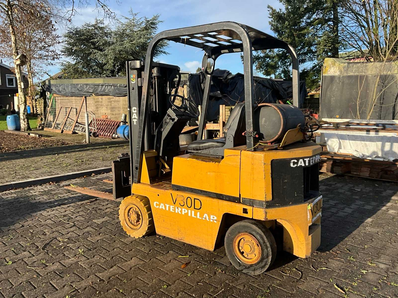CATARPILLAR V30D FORKLIFT - Мотокар: снимка 5 CATARPILLAR V30D FORKLIFT - Мотокар: снимка 5