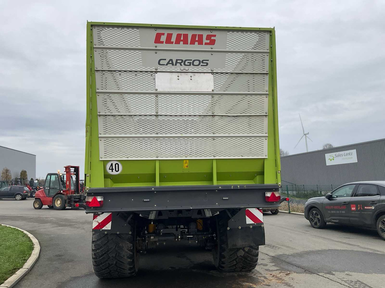 Claas Cargos 9500 - Саморазтоварващо се ремарке: снимка 5 Claas Cargos 9500 - Саморазтоварващо се ремарке: снимка 5