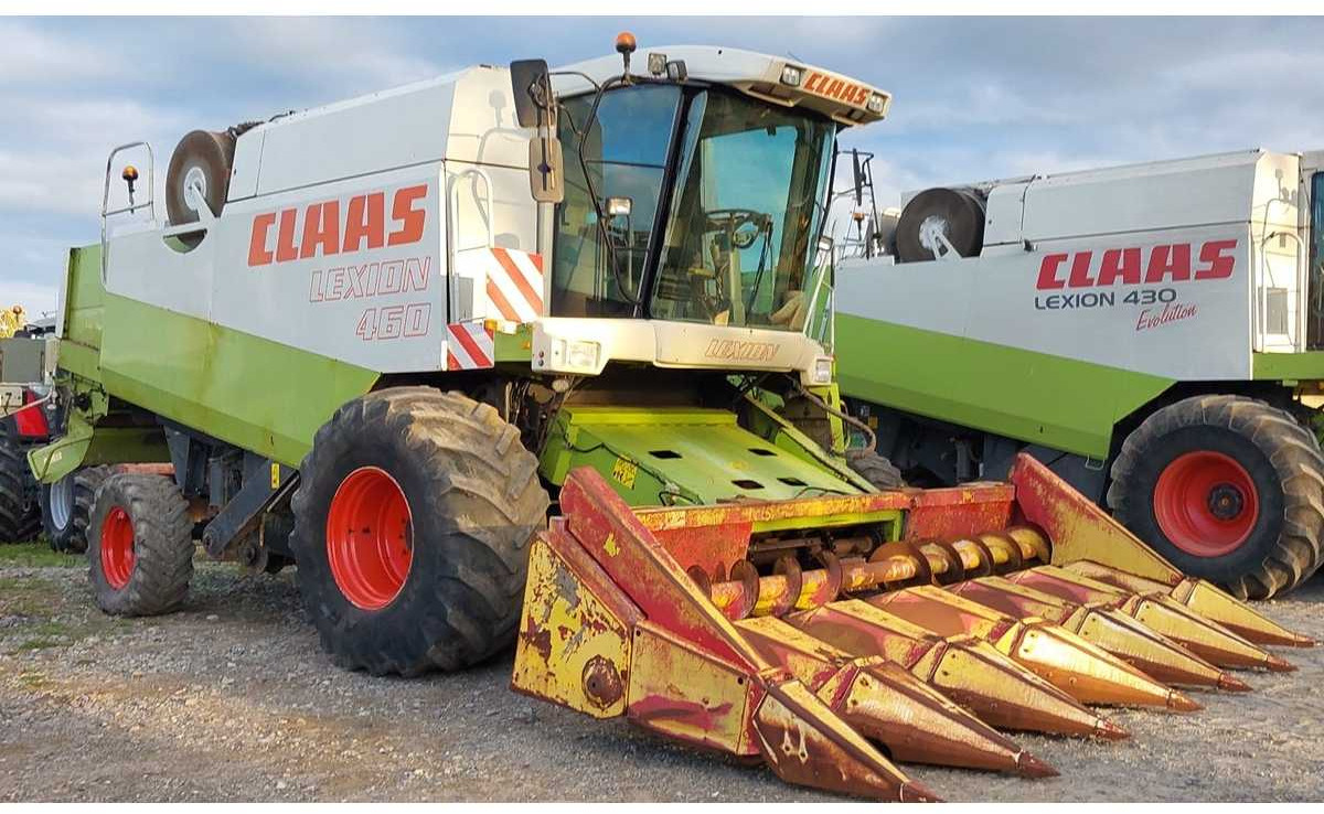 Claas Lexion 460 - Зърнокомбайн: снимка 2 Claas Lexion 460 - Зърнокомбайн: снимка 2