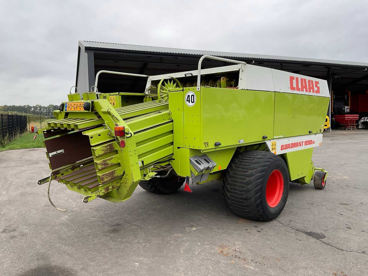 Claas Quadrant 1200 RC - Сламопреса за квадратни бали: снимка 5 Claas Quadrant 1200 RC - Сламопреса за квадратни бали: снимка 5