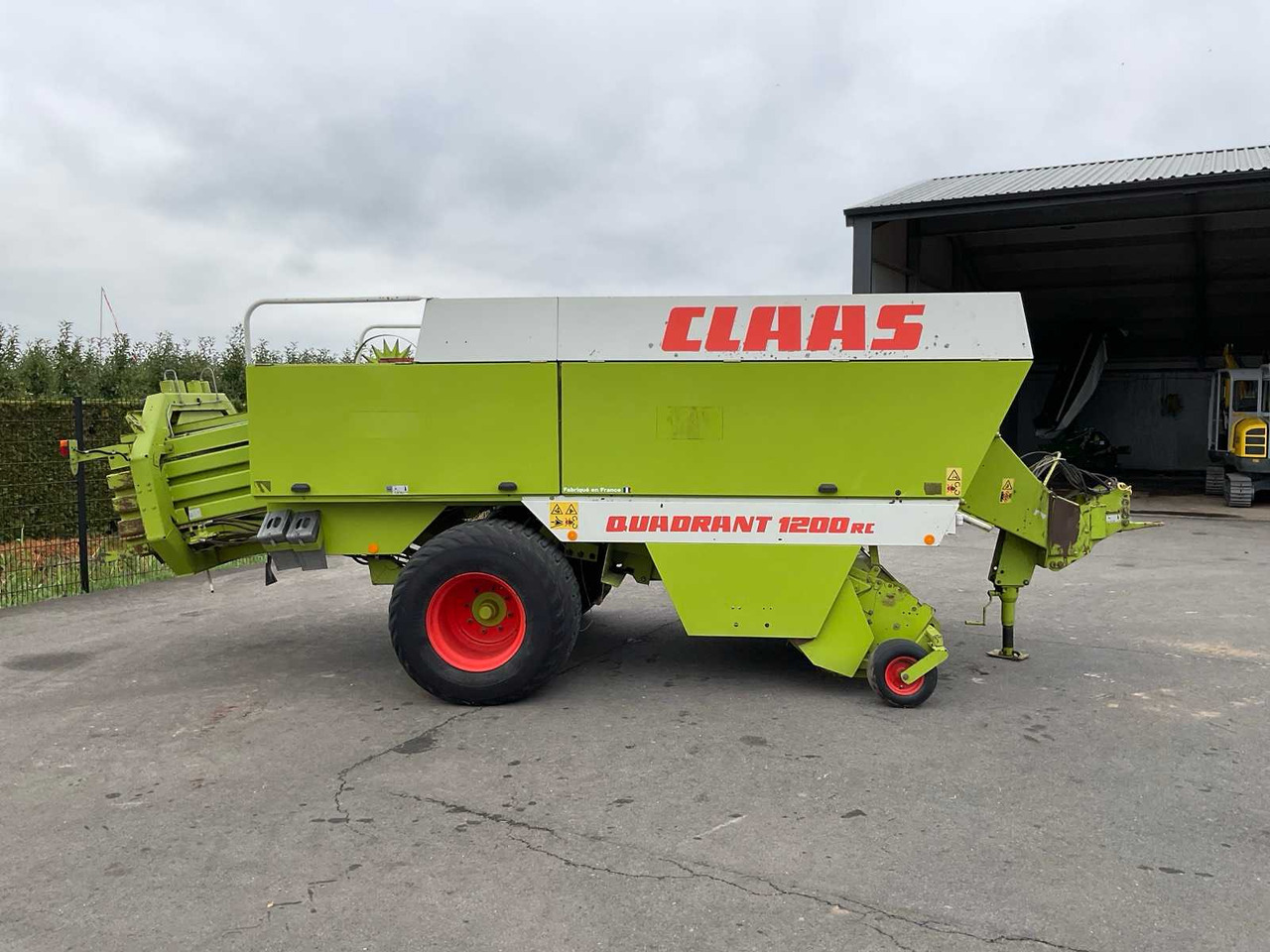 Claas Quadrant 1200 RC - Сламопреса за квадратни бали: снимка 4 Claas Quadrant 1200 RC - Сламопреса за квадратни бали: снимка 4