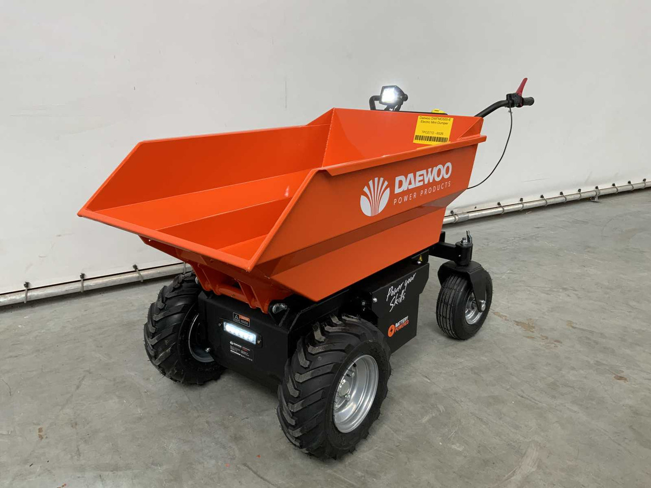 DAEWOO - 2025 - DWFMD500-E - ELECTRIC DUMPER - Мини самосвал: снимка 2 DAEWOO - 2025 - DWFMD500-E - ELECTRIC DUMPER - Мини самосвал: снимка 2