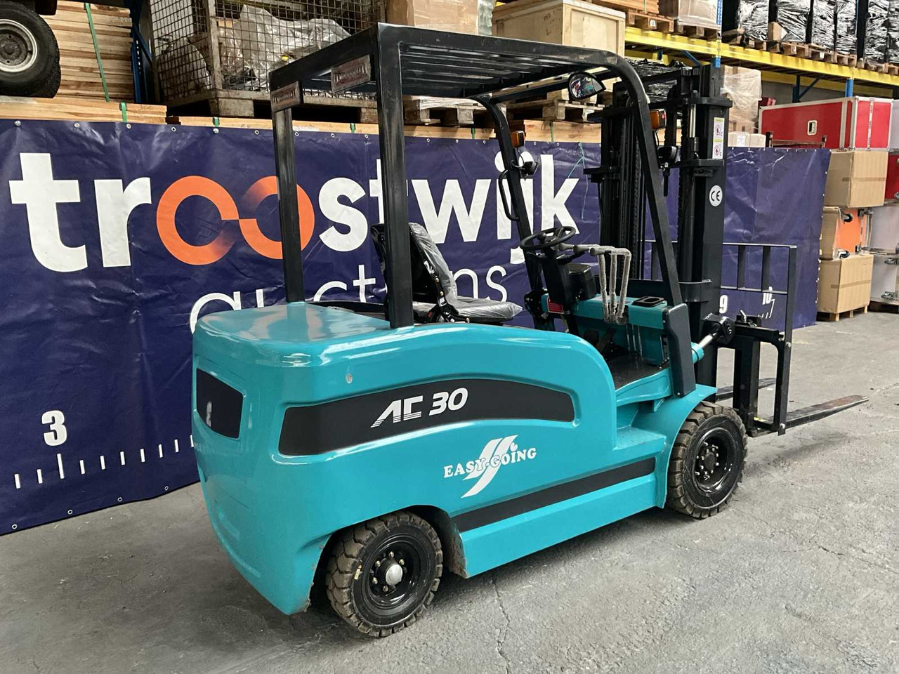 EASY-GOING - CPD-30 - ELECTRIC FORKLIFT TRUCK - 2024 - Мотокар: снимка 3 EASY-GOING - CPD-30 - ELECTRIC FORKLIFT TRUCK - 2024 - Мотокар: снимка 3