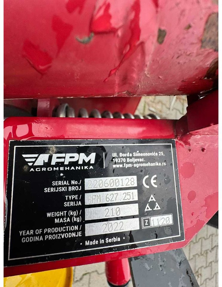 FPM 627.251 - Косачка-шредер/ Мулчер: снимка 4 FPM 627.251 - Косачка-шредер/ Мулчер: снимка 4