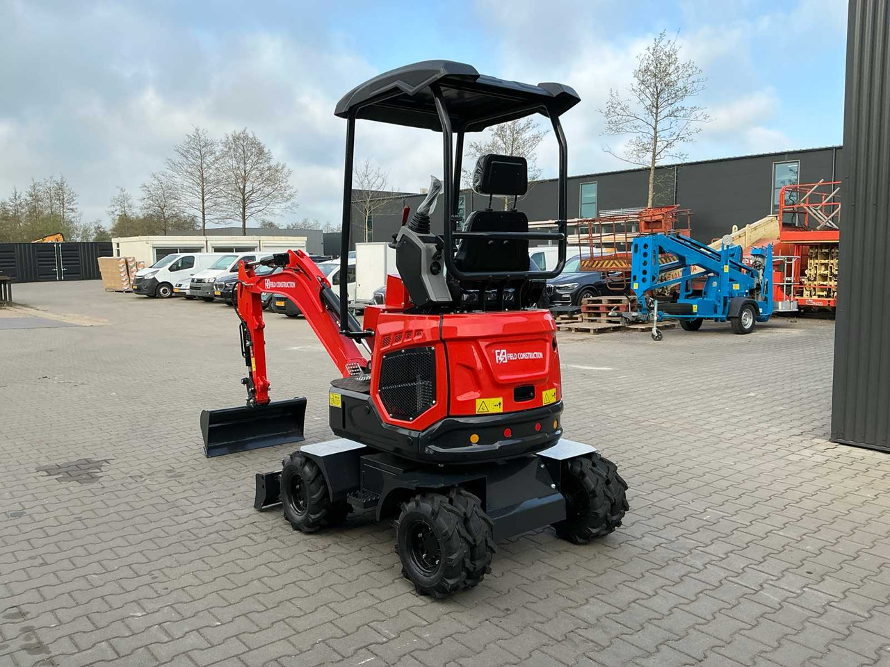 Field Construction HFT-15 - Колесен багер: снимка 4 Field Construction HFT-15 - Колесен багер: снимка 4