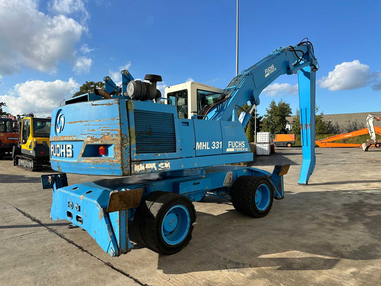 Fuchs MHL331 - Кран: снимка 4 Fuchs MHL331 - Кран: снимка 4