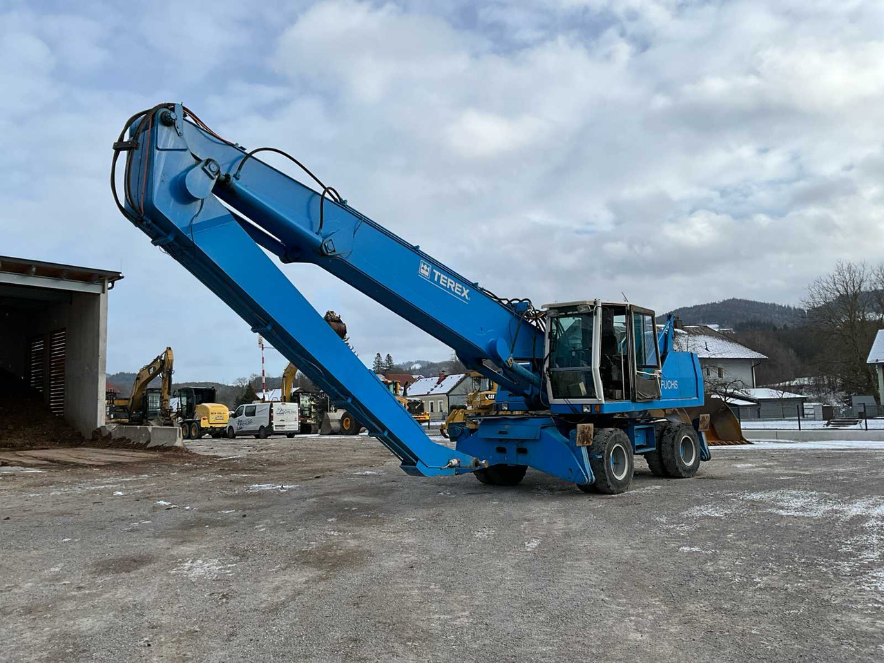 Fuchs MHL350 - Колесен багер: снимка 4 Fuchs MHL350 - Колесен багер: снимка 4