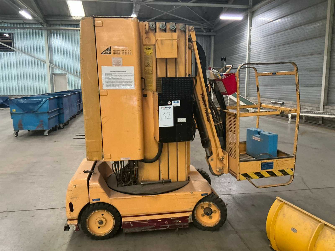 Grove Manlift Toucan 1100 - Работна площадка: снимка 5 Grove Manlift Toucan 1100 - Работна площадка: снимка 5