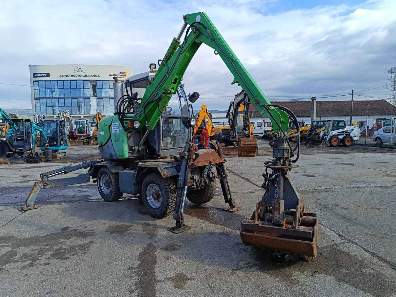 HANSA MASCHINENBAU - APZ 531 - WHEELED EXCAVATOR - 2003 - Колесен багер: снимка 2 HANSA MASCHINENBAU - APZ 531 - WHEELED EXCAVATOR - 2003 - Колесен багер: снимка 2