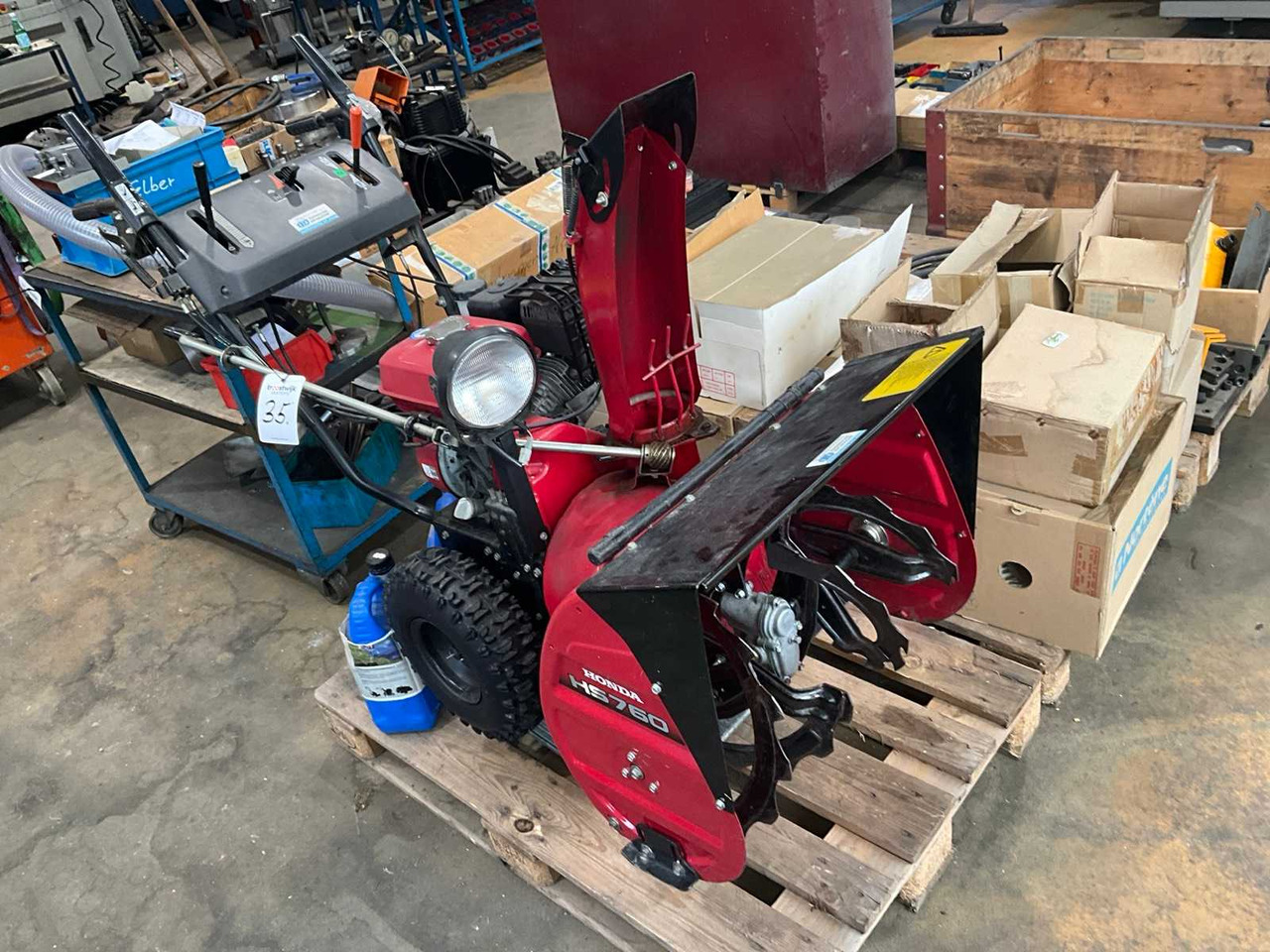 Honda HS760 - Гребло за сняг: снимка 1 Honda HS760 - Гребло за сняг: снимка 1