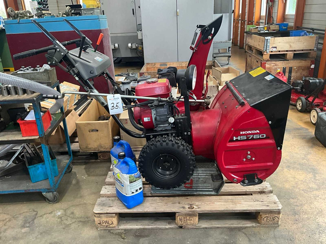 Honda HS760 - Гребло за сняг: снимка 3 Honda HS760 - Гребло за сняг: снимка 3