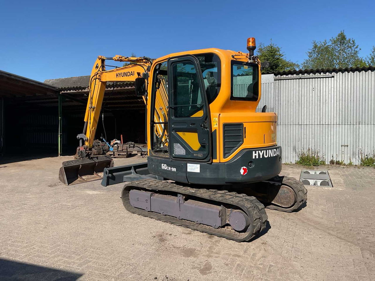 Hyundai R60CR-9A/Robex Excabator - Верижен багер: снимка 3 Hyundai R60CR-9A/Robex Excabator - Верижен багер: снимка 3