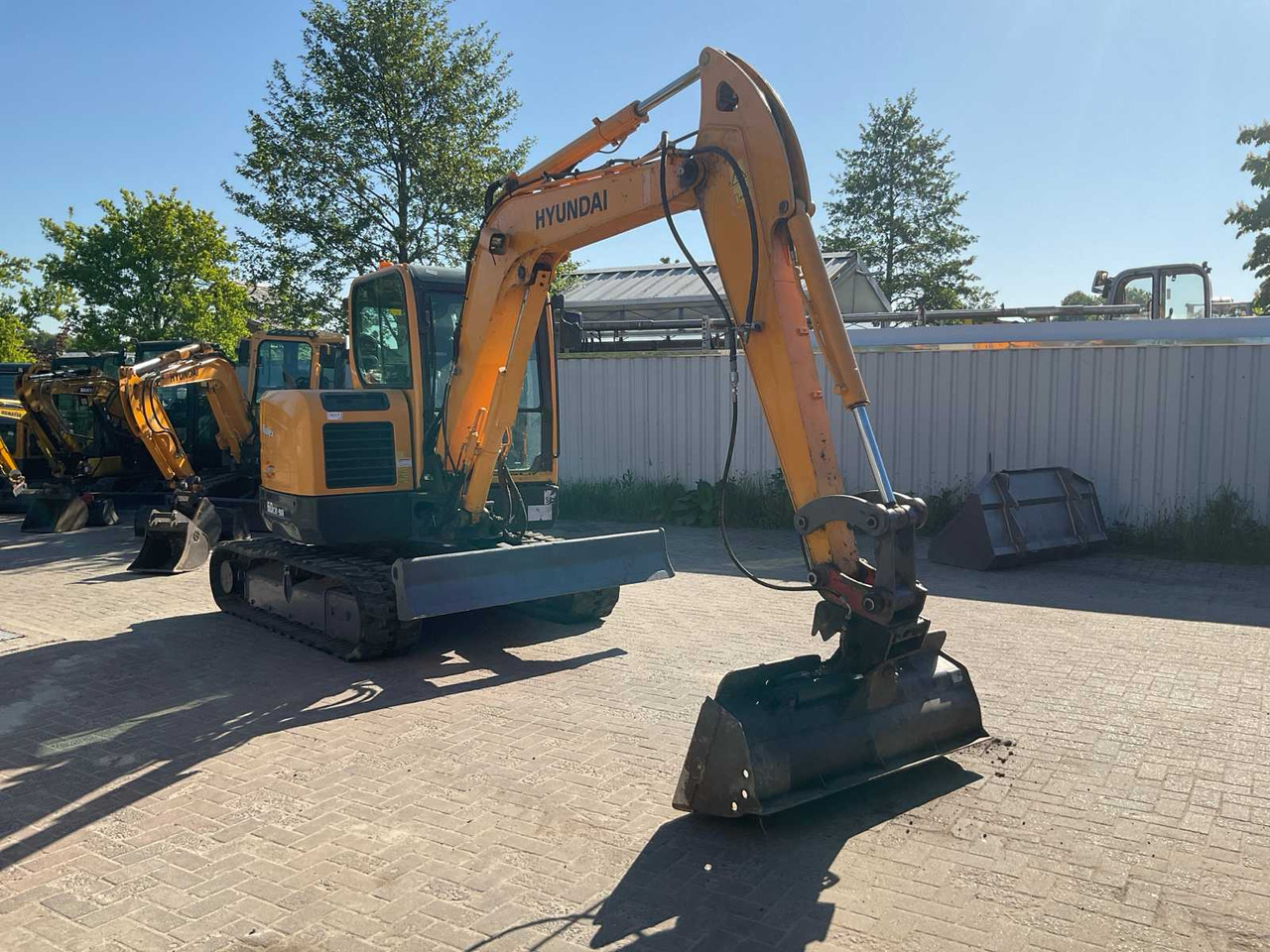 Hyundai R60CR-9A/Robex Excabator - Верижен багер: снимка 2 Hyundai R60CR-9A/Robex Excabator - Верижен багер: снимка 2