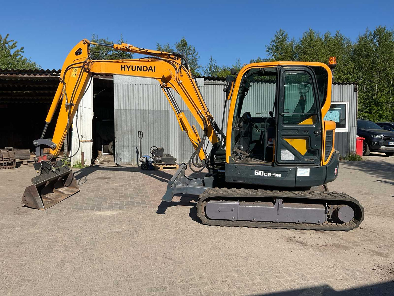 Hyundai R60CR-9A/Robex Excabator - Верижен багер: снимка 1 Hyundai R60CR-9A/Robex Excabator - Верижен багер: снимка 1