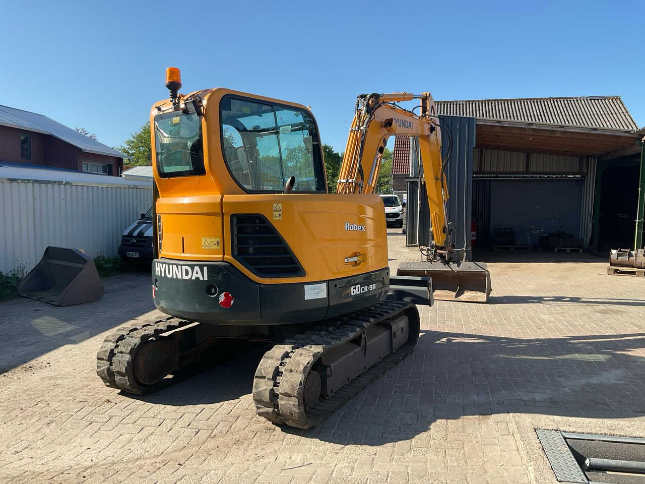 Hyundai R60CR-9A/Robex Excabator - Верижен багер: снимка 5 Hyundai R60CR-9A/Robex Excabator - Верижен багер: снимка 5