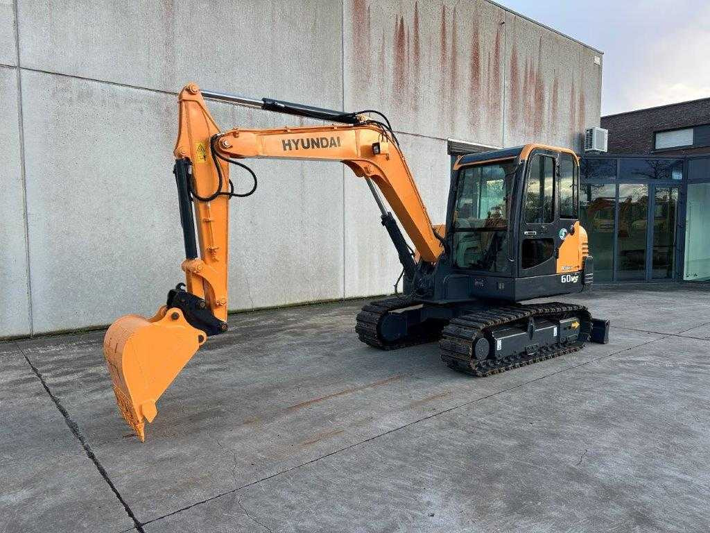 Hyundai R60VS - Верижен багер: снимка 1 Hyundai R60VS - Верижен багер: снимка 1