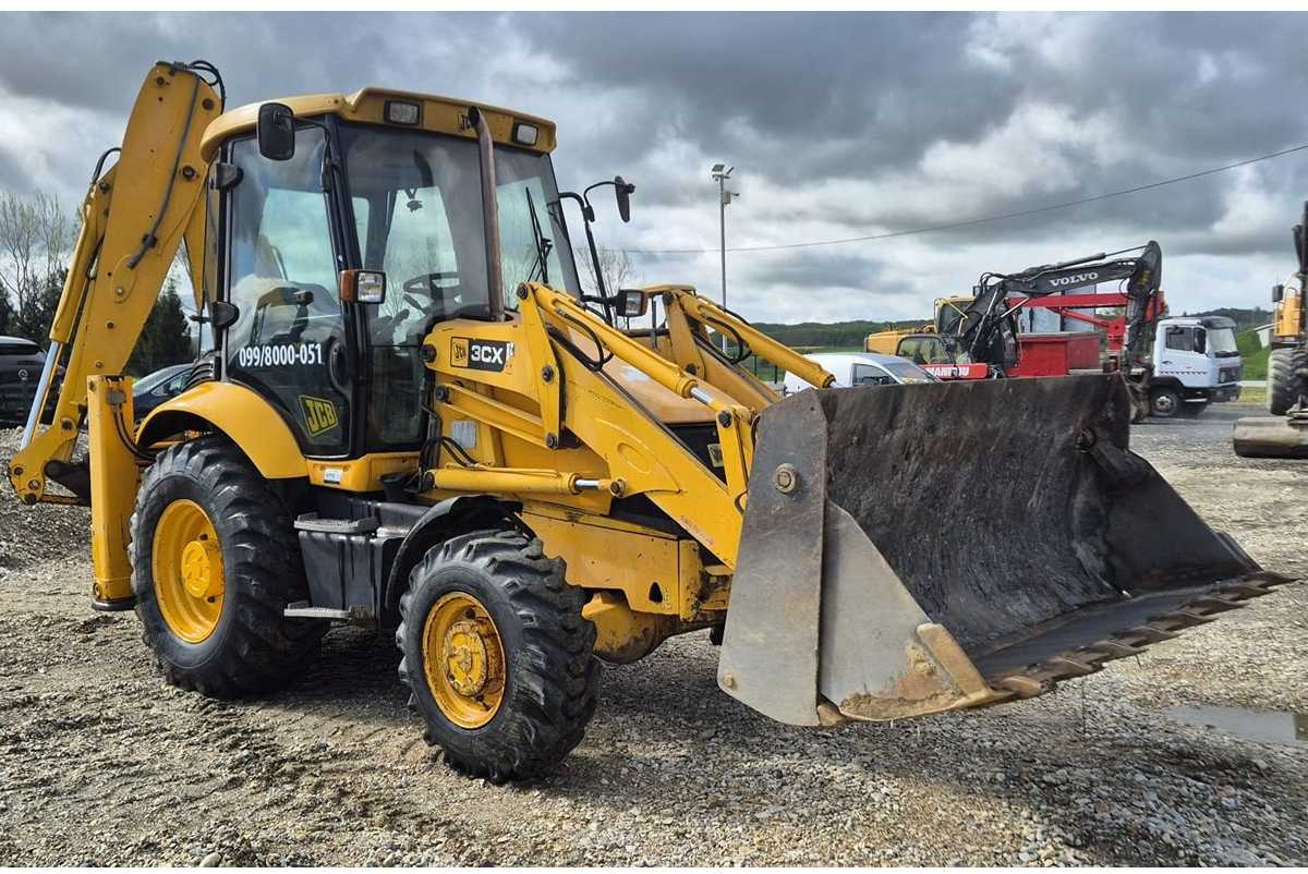 JCB 3CX-4T - Багер-товарач: снимка 1 JCB 3CX-4T - Багер-товарач: снимка 1