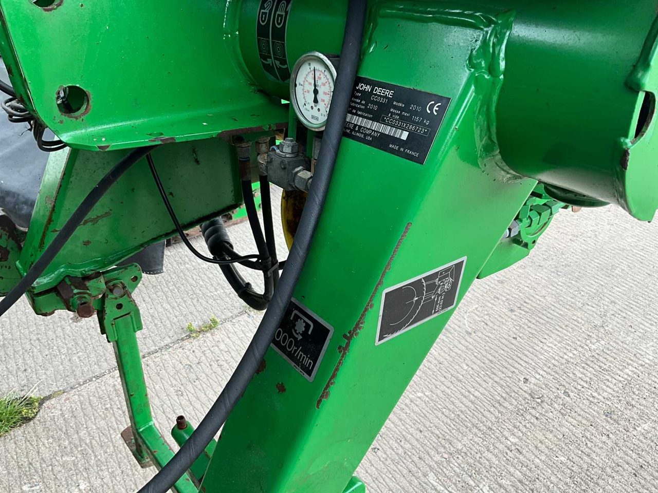 Косачка-шредер/ Мулчер John Deere CC0 331: снимка 18