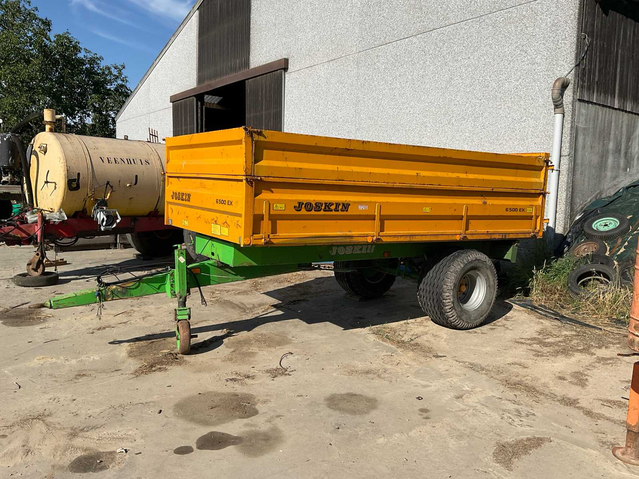 Joskin 6500 EX - Селскостопанско ремарке самосвал: снимка 2 Joskin 6500 EX - Селскостопанско ремарке самосвал: снимка 2
